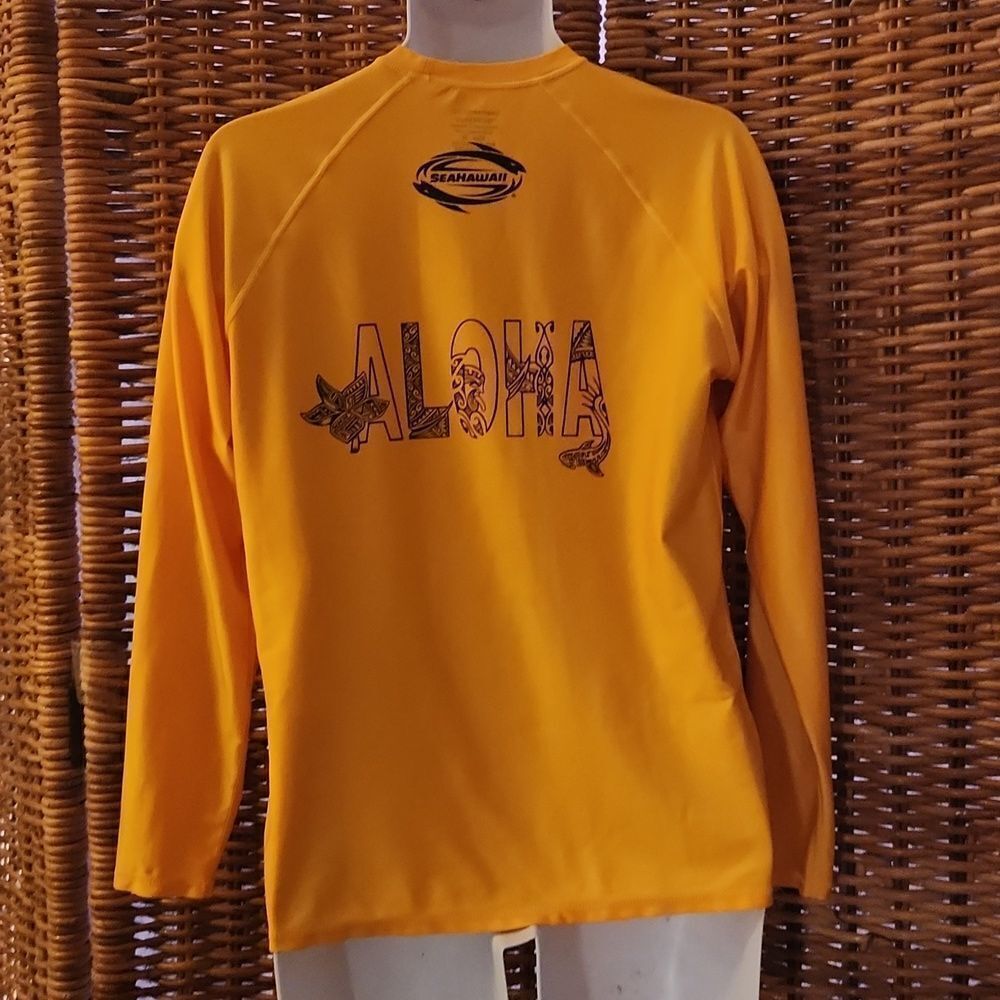 Seahawaii Monkskin Rash Guard M - Picture 2 of 3